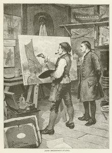 John Brookings Studio von after Amedee Forestier