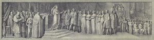 Krönung Napoleons zum König von Italien im Mailänder Dom, 23. Mai 1805