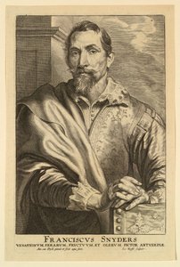 Porträt von Frans Snyders, aus den Icones Principum Virorum