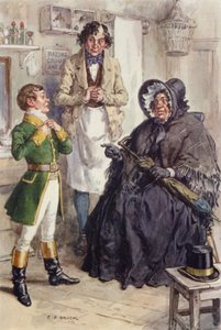 Illustration für Martin Chuzzlewit von after Charles Edmund Brock