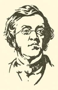 William Makepeace Thackeray von after Charles Edmund Brock