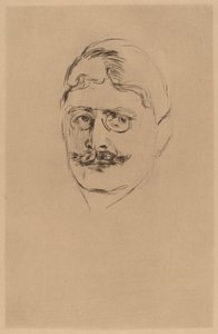 Knut Hamsun von after Edvard Munch