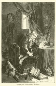 Scarron, gemalt von ihm selbst, Scarron von after Emile Antoine Bayard