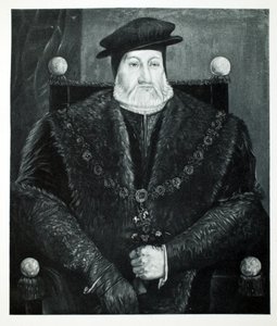Charles Brandon, Herzog von Suffolk, ca. 1544, veröffentlicht 1902 (Kollotypie) von after English School