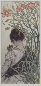 Belebte Blumen: die Nelke