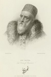 Ali Pascha, ehemaliger Wesir von Janina von after Frank Stone