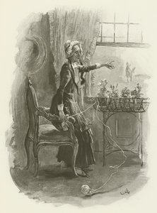 Miss Betsy Trotwood von after Frederick Barnard