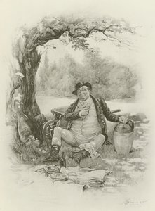 Mr. Pickwick von after Frederick Barnard