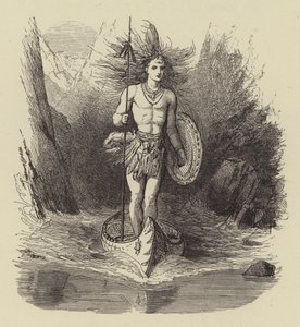 Longfellows Hiawatha von after George Housman Thomas