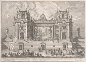 Die Seconda Macchina für die Chinea von 1761: Ein prächtiges Theater