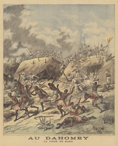 Eroberung von Cana durch die Franzosen, Dahomey