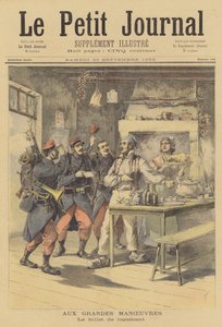 Französische Militärmanöver