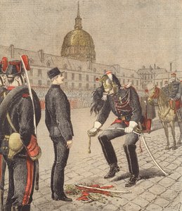 Die Degradierung von Alfred Dreyfus