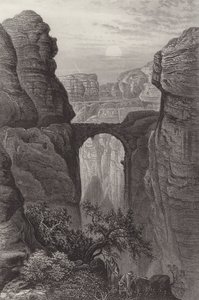 Die Straße von Edom von after John Douglas Woodward