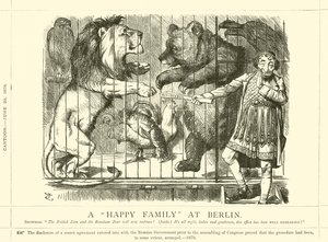 Eine glückliche Familie in Berlin von after John Tenniel