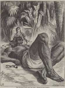 Der schlafende Dschinn und die Dame