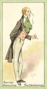 Barnes Newcome, Die Newcomes (Chromolitho) von after Joseph Clayton Clarke