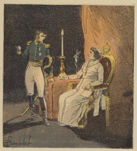 Verhaftung des Papstes durch General Radet