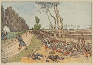 Die Franzosen erobern den Park von Coulmiers