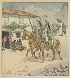 Meine Truppen befanden sich bereits im Herzen Spaniens von after Louis Charles Bombled