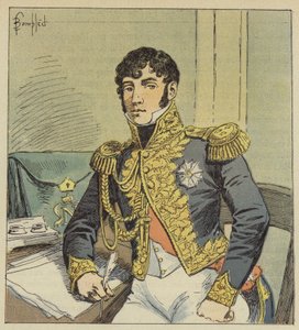 Porträt des Grafen von Montholon, Testamentsvollstrecker Napoleons von after Louis Charles Bombled