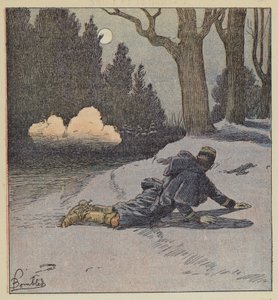 Überraschung von Chambord, Oberstleutnant Pinelli von after Louis Charles Bombled