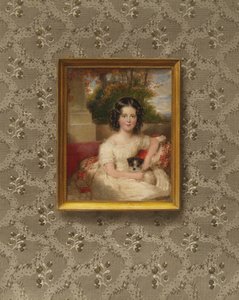 Porträt von Prinzessin Ida Schwarzenberg, geb. Prinzessin von Liechtenstein, als Kind