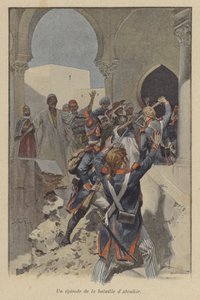 Eine Episode während der Schlacht von Abukir, Ägypten, 1799 von after Paris