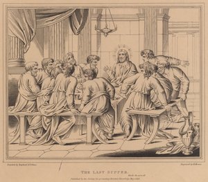 Das letzte Abendmahl, Markus von after Raphael
