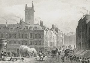 Holborn Bridge, 1831 von Thomas Hosmer after Shepherd