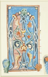 Ornamentierter Initialbuchstabe M von after Ubekendt