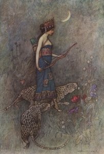 Geoffrey Chaucer, Die Geschichte des Mönchs von after Warwick Goble