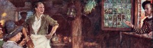 Shakespeare besucht die Mermaid Tavern, um zu sehen, ob Ben Jonson dort ist