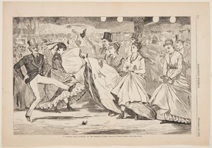 Ein Pariser Ball – Tanz im Mabille, Paris von after Winslow Homer