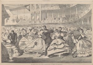 Der große russische Ball an der Musikakademie, 5. November 1863 von after Winslow Homer