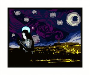 Digitale Sternennacht von andrea de ranieri