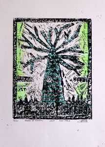 Lebendiger grafischer Baum
