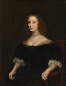 Porträt von Anna van den Corput (1599-1645). Ehefrau von Jacob de Witt von anonymous (copy after)