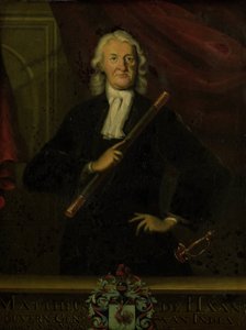 Porträt von Mattheus de Haan, Generalgouverneur von Niederländisch-Indien
