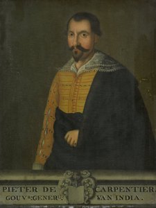Porträt von Pieter de Carpentier, Generalgouverneur von Niederländisch-Ostindien von anonymous (copy after)