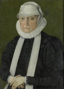 Porträt einer Frau, wahrscheinlich Anna Jagellonia, Königin von Polen