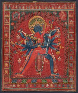 Chakrasamvara und Gefährtin Vajravarahi