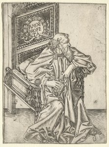 Die Propheten: Amos von attributed to Baccio Baldini