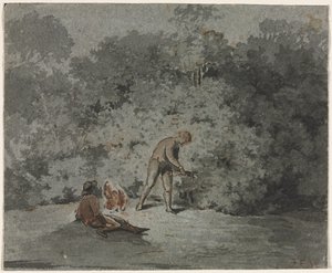 Holzsammler (recto)