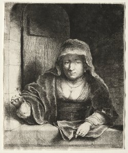 Die Frau mit der Birne