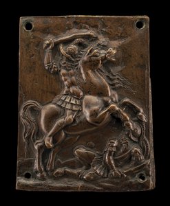 Reiter und Fußsoldat