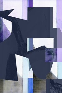 Abstrakte Blaue Formen
