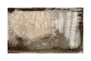 Abstraktes Waldlicht