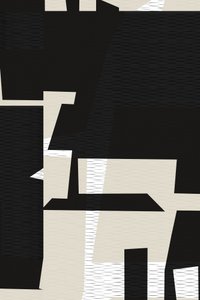 Abstrakter Geometrischer Kontrast