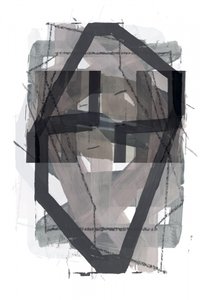 Abstrakte geometrische Schichten von cartissi